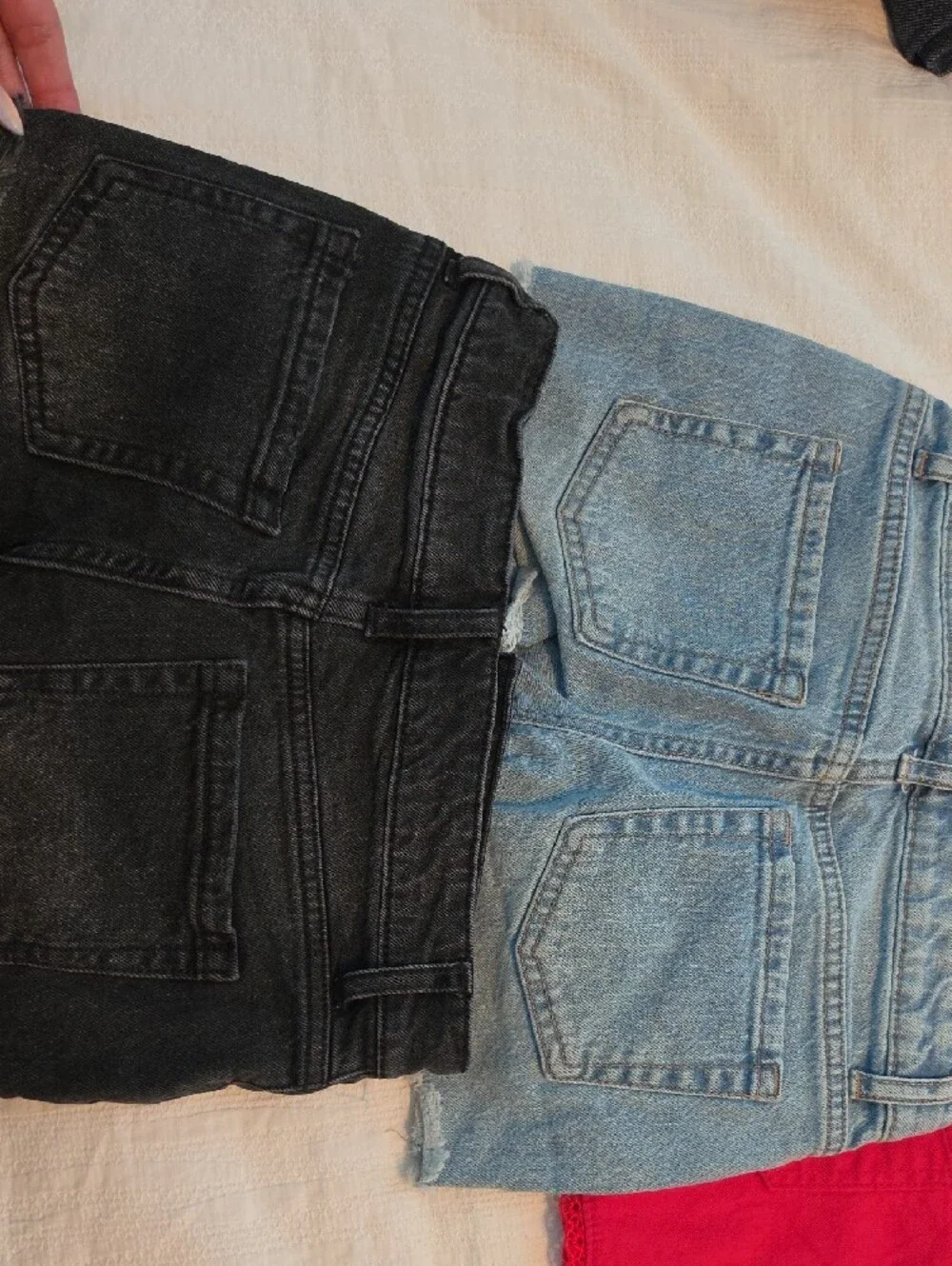 Kids Black Distressed Denim Shorts - Art Class Brand And New red Oshkosh Shorts